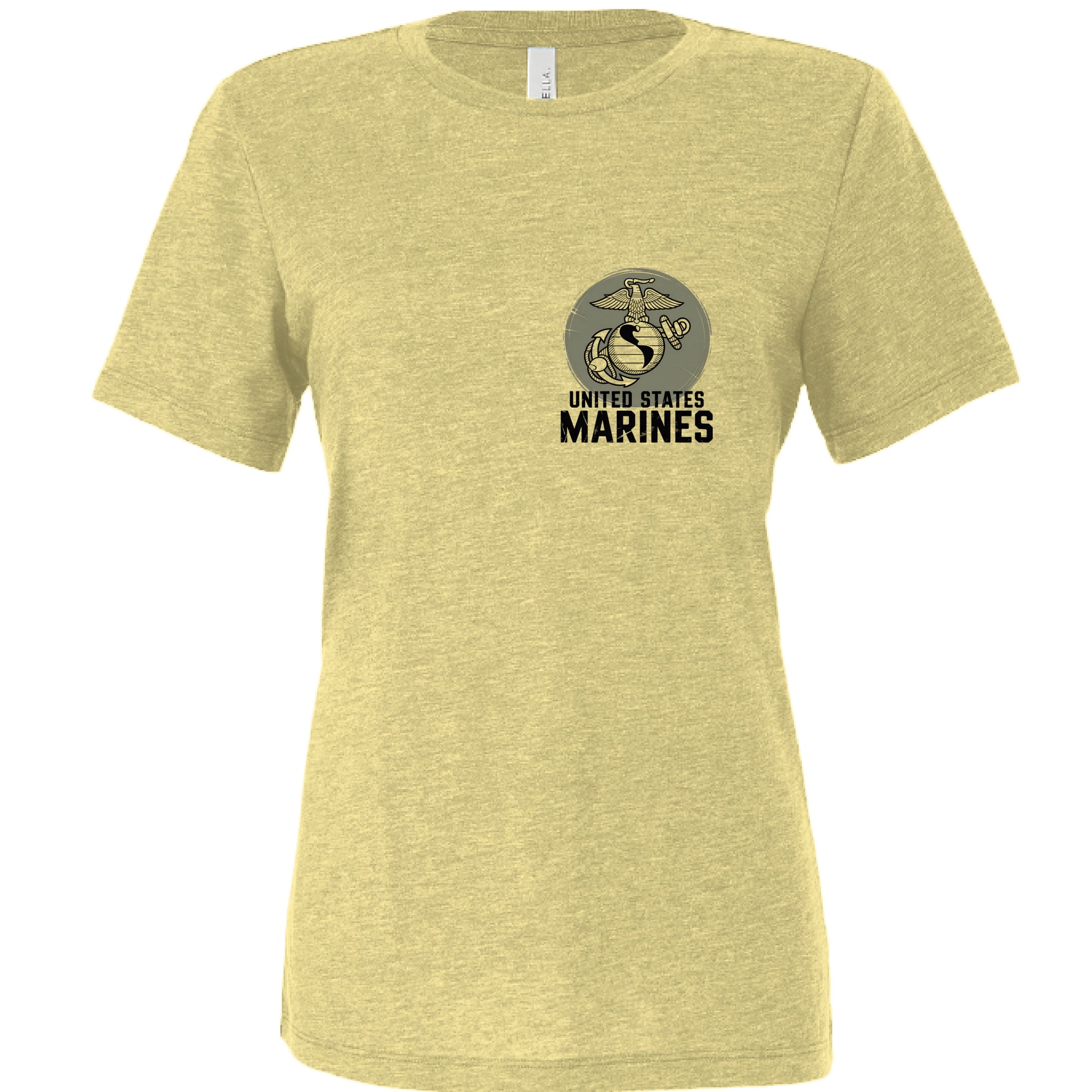 Pale Yellow Triblend - FRONT