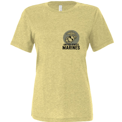 Pale Yellow Triblend - FRONT